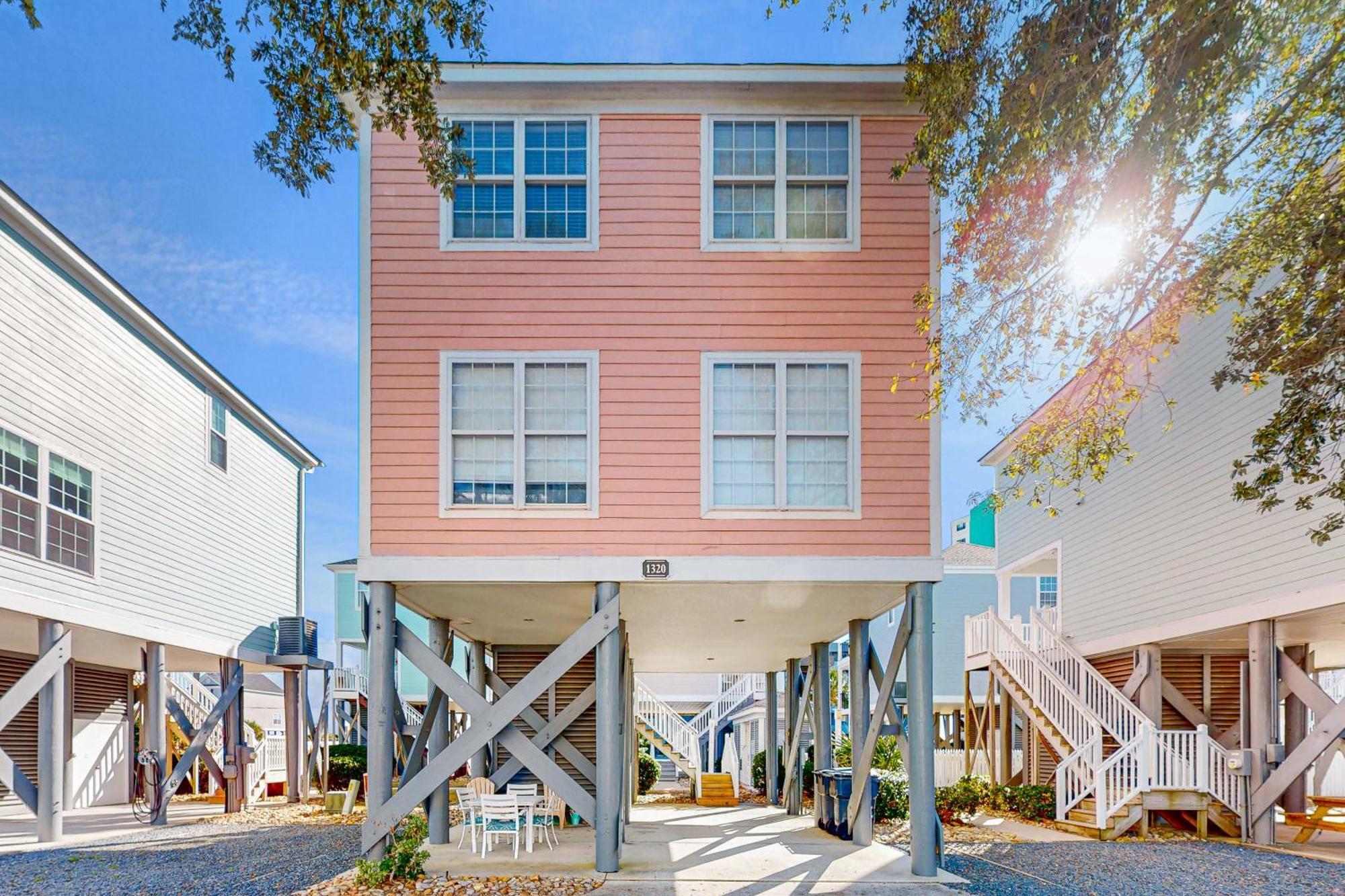 The Coral Stilt Villa Myrtle Beach Eksteriør billede
